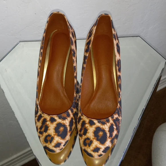 Sizes 10 Custom Shoes leopard print heels - Picture 2 of 5